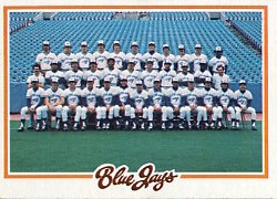 1978 Topps Baseball Cards      626     Toronto Blue Jays CL DP